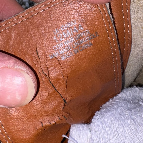 Lucky Brand Idara Bootie Camouflage Cow Hair Fur and Leather Lace-Up Size 12M - Picture 10 of 16